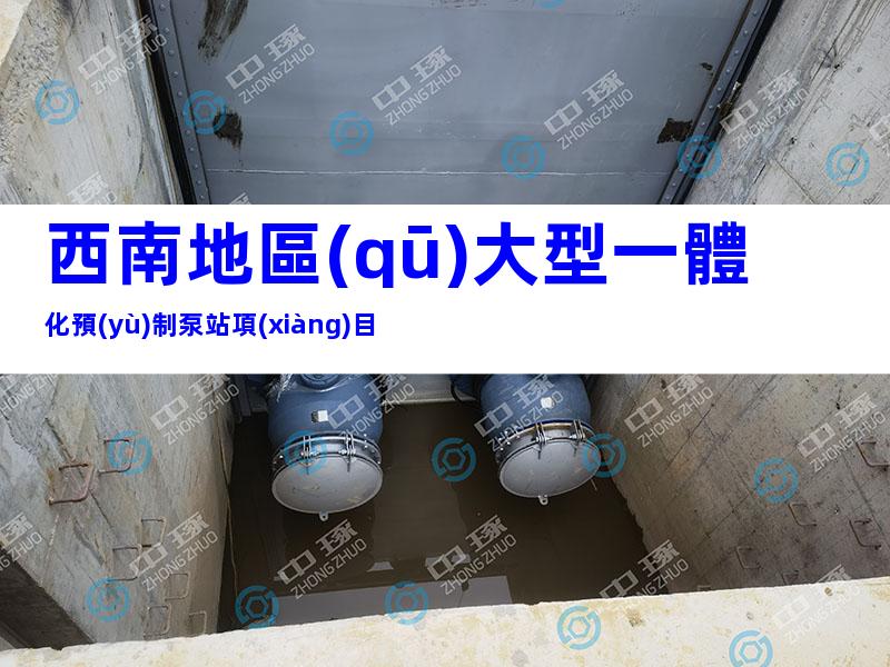 西南地區(qū)大型一體化預(yù)制泵站項(xiàng)目