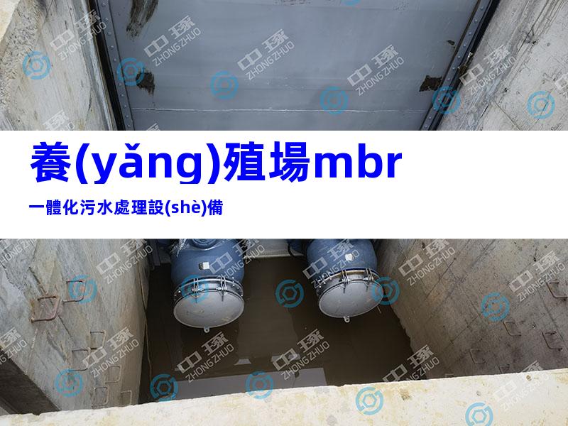 養(yǎng)殖場mbr一體化污水處理設(shè)備