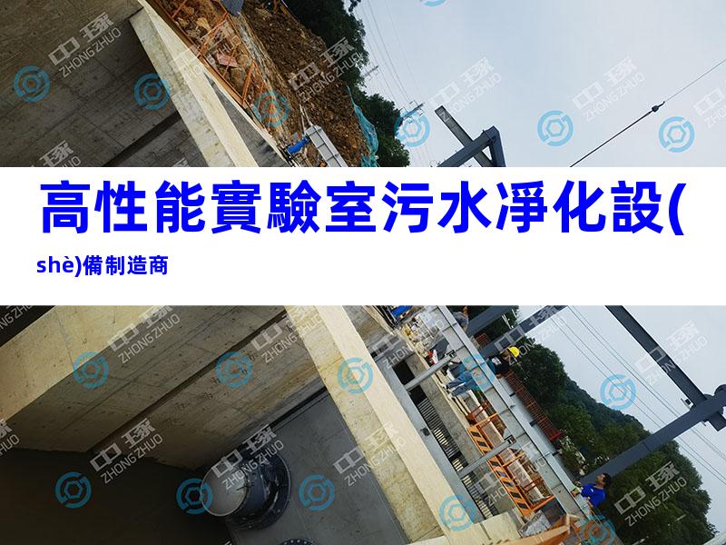 高性能實驗室污水凈化設(shè)備制造商